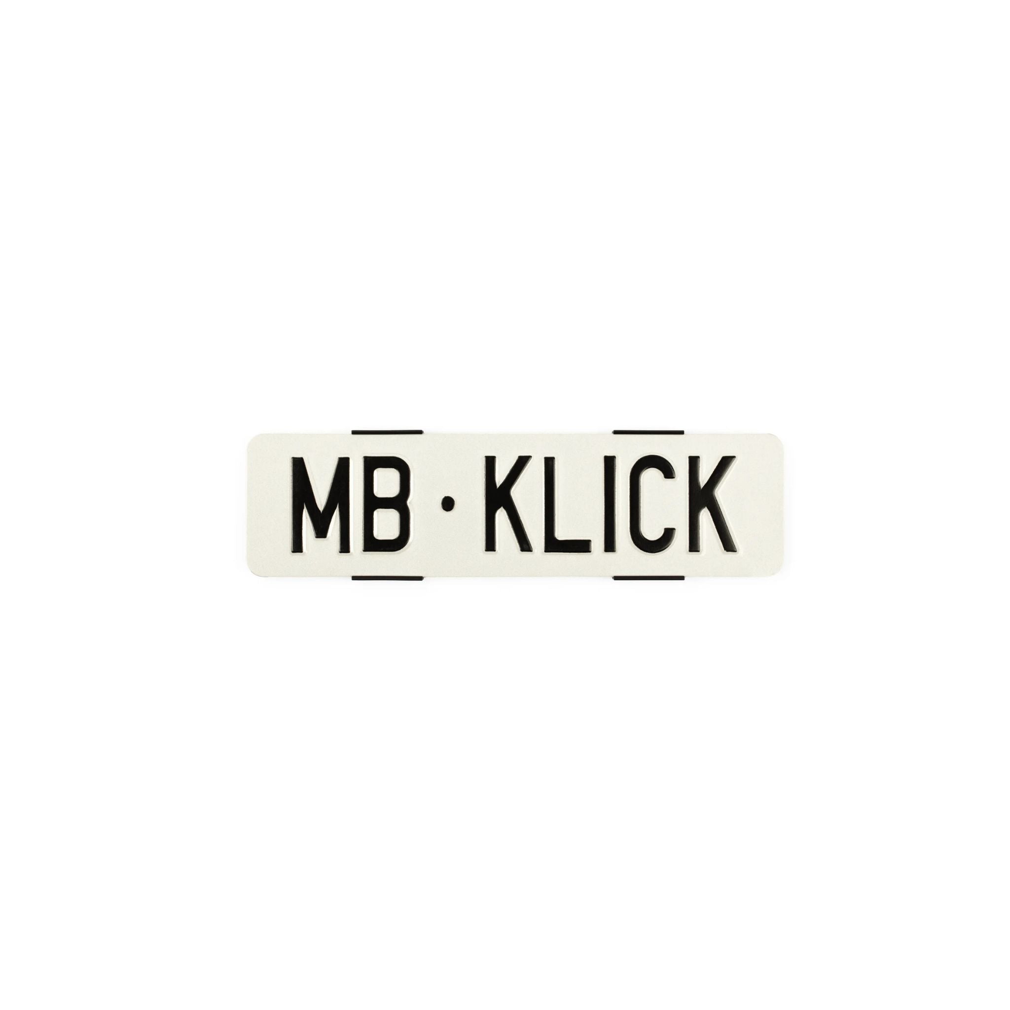 MB KLICK 2.0 Kennzeichenhalter, Hochformat
