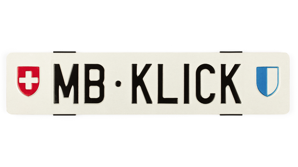 MB KLICK 2.0 Kennzeichenhalter, Langformat