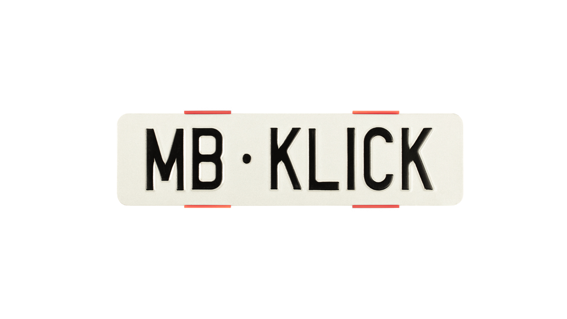 MB KLICK 2.0 Kennzeichenhalter, Langformat