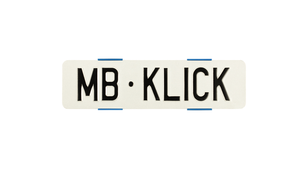 MB KLICK 2.0 Kennzeichenhalter, Langformat