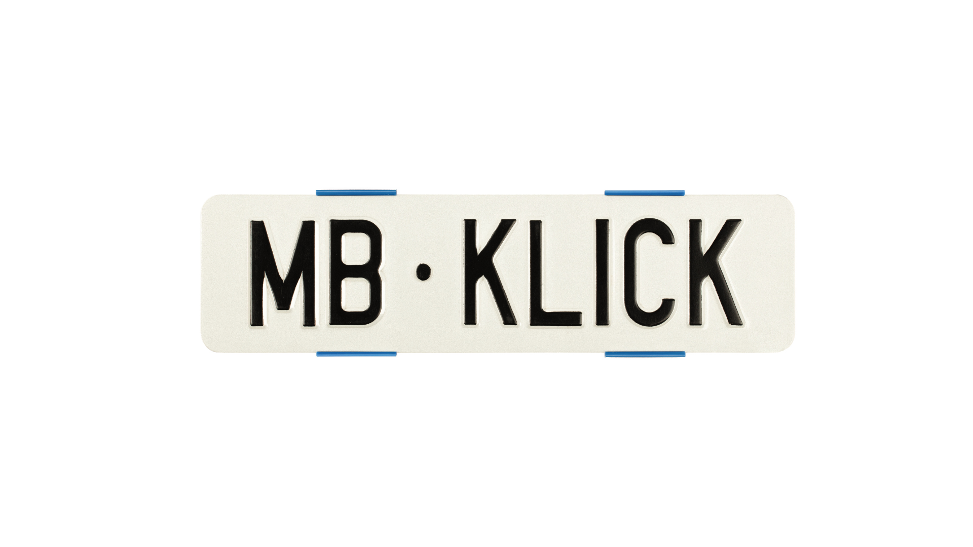 MB KLICK 2.0 Kennzeichenhalter, Langformat
