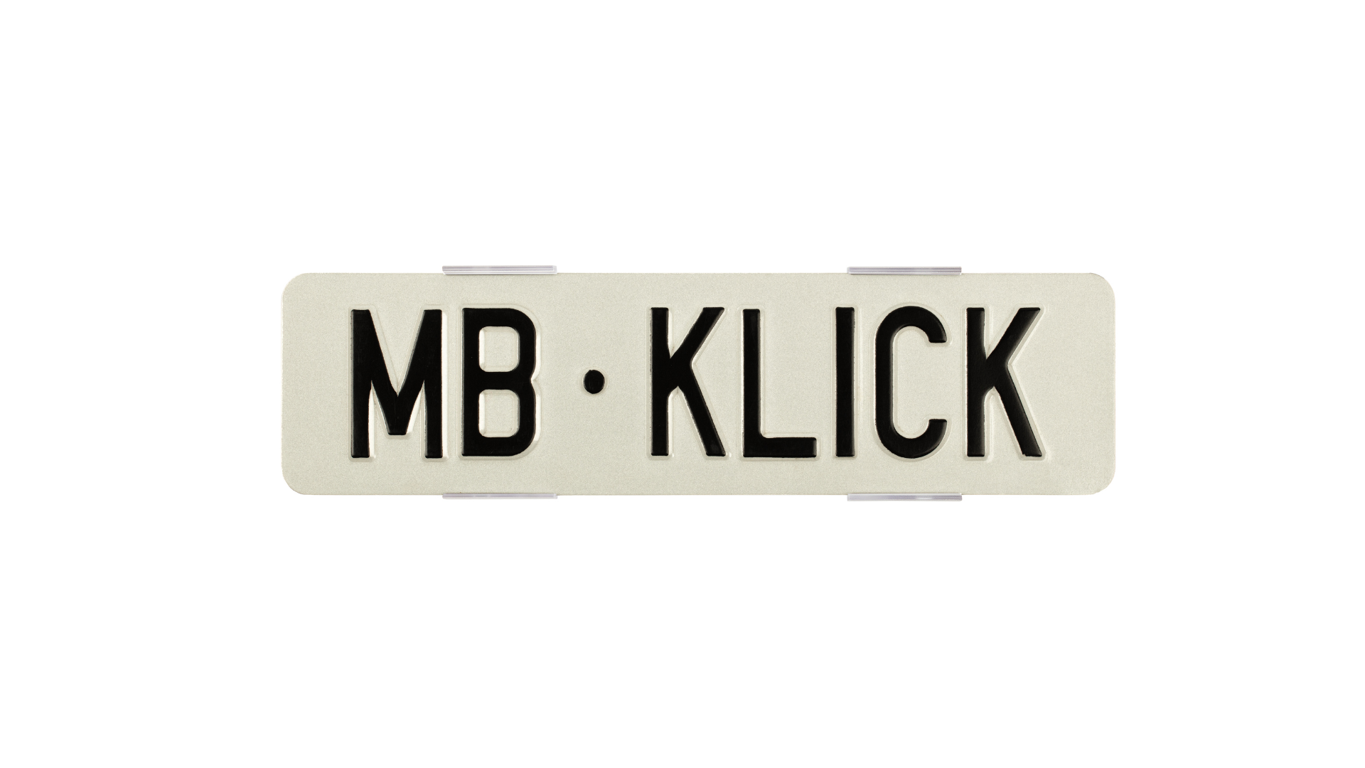 MB KLICK 2.0 Kennzeichenhalter, Langformat