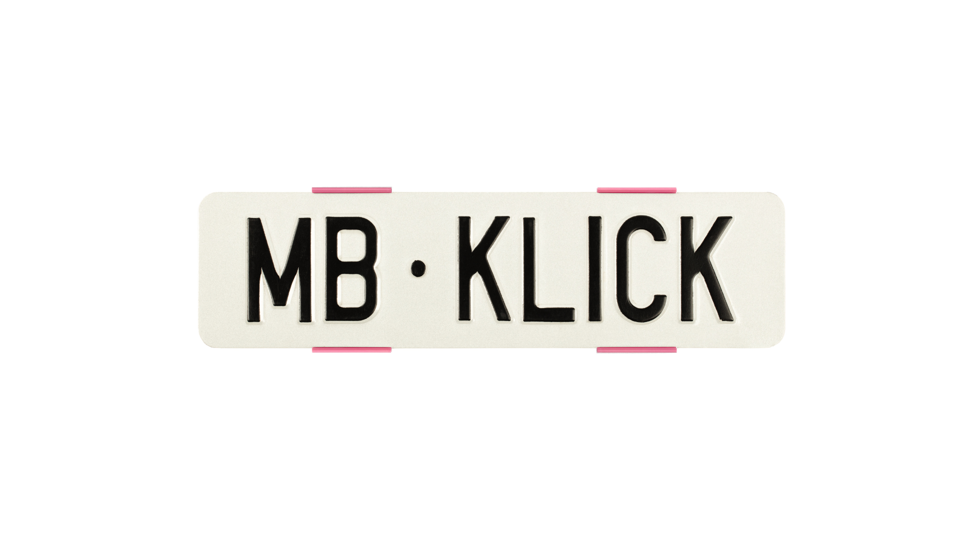 MB KLICK 2.0 Kennzeichenhalter, Langformat