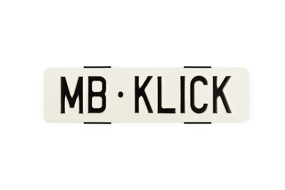 MB KLICK 2.0 Kennzeichenhalter