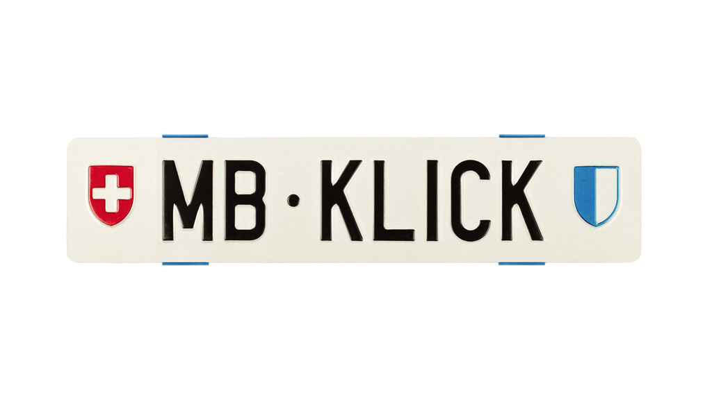 MB KLICK 2.0 Kennzeichenhalter, Langformat